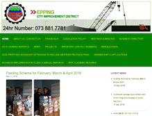 Tablet Screenshot of ecid.org.za