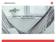 Tablet Screenshot of ecid.org.pl